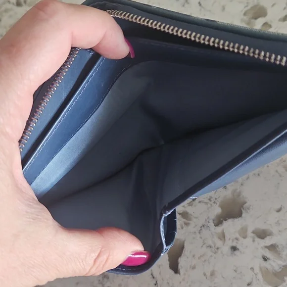 Coach Blue Wallet NWOT - Picture 7 of 11
